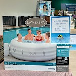 Enter our raffle to win a Lay-Z-Spa!